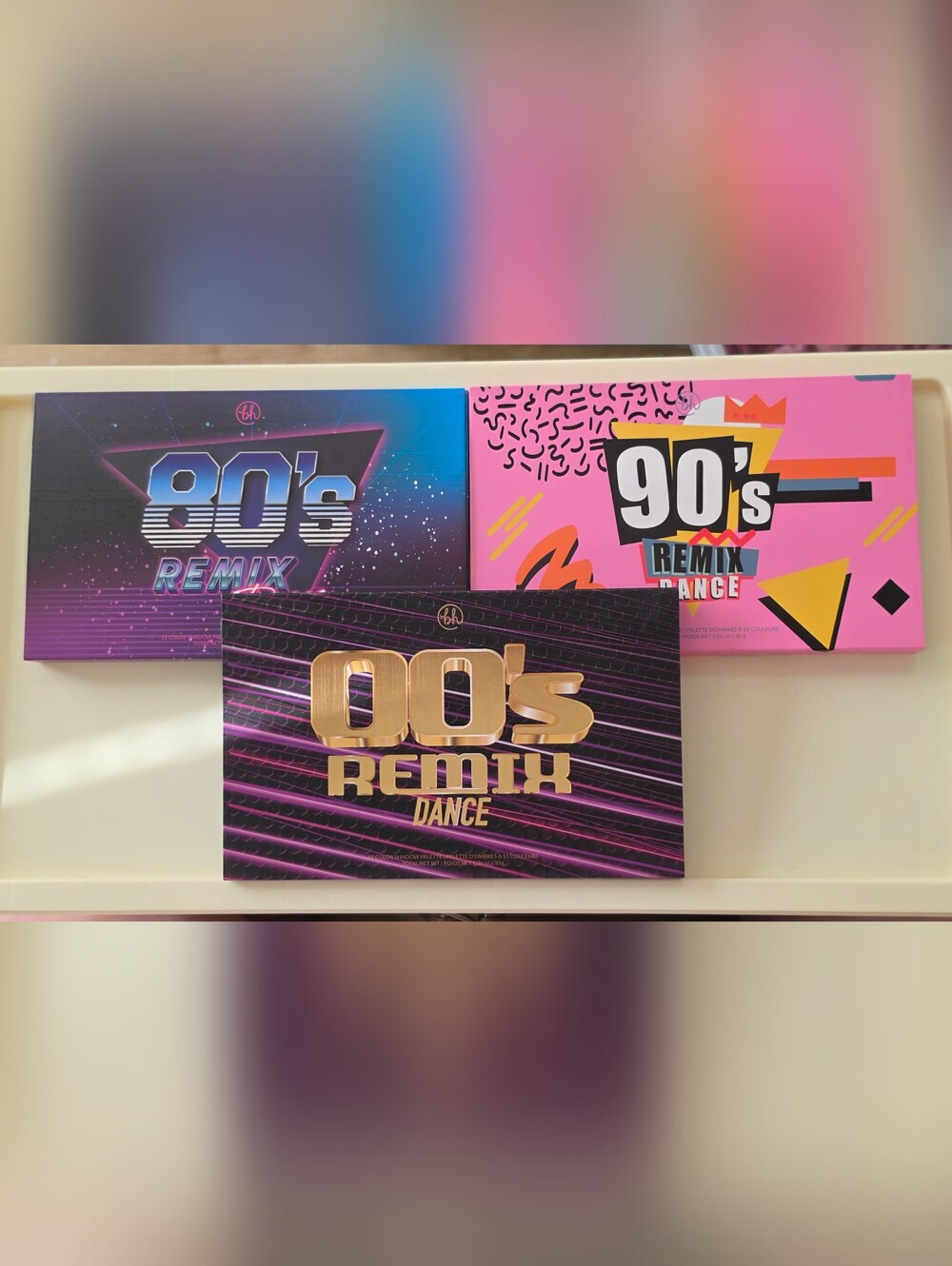 BNIB BH Cosmetics Remix Dance Palette Bundle Set - 80s 90s 00s DISCONTINUED